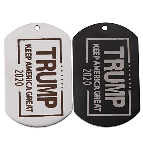 Amosfun 2 Pçs Colar De Bandeira Americana Chaveiro De Bandeira Americana Colar De Carta Para Homens