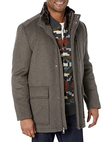 Cole Haan Men's Wool Car Coat