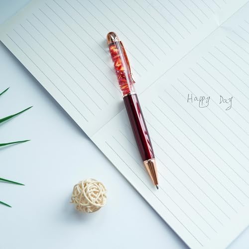 Image of Flame Funny Pens Cute Floater Floating Liquid Writing Journaling Office Pen Unique Gift For Women Men Kids Girl Boy