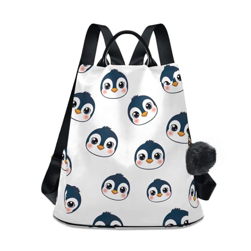 Sac à dos femme pingouins antivol pour éviter les pickpockets