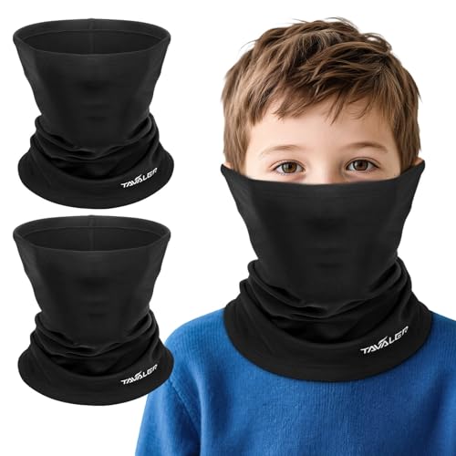 Tavaler Shlauchschal Kinder Winter 2 Stück, Multifunktionstuch...