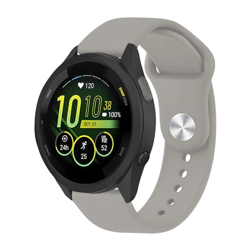 DiyGody Correas de reloj de 18 mm y 22 mm para mujeres y hombres, correas de reloj deportivas de silicona suave de liberación rápida, impermeables, resistentes al sudor, a prueba de arañazos, correas