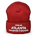 I was an Atlanta Fan Before It was Cool Hat (Embroidered Cuffed Beanie)
