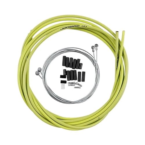 Brake Cable Bike Cable Set 4mm 5mm MTB Road Bicycle Brake Shift Derailleur Housing(Green)