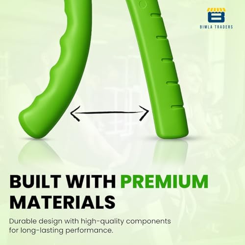 Image of CRAE Hand Gripper - Adjustable Grip Strengthener for Forearm, Wrist & Finger Workout Men & Women Capacity 60 kg (Green)