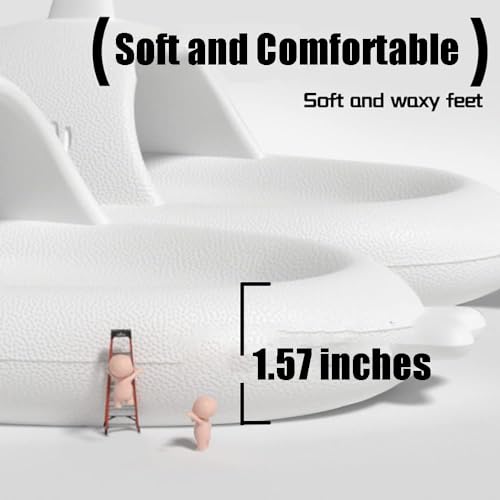 Pirate Shark Slides, Summer Anti-Slip Slippers, Super Soft Massage Shark Cloud Slippers for Indoor & Outdoor2