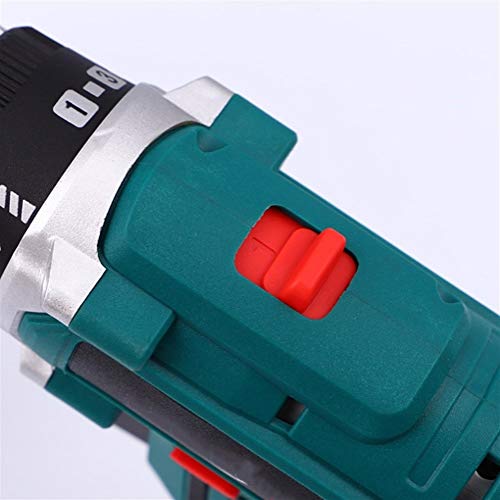 QHYXT Elektrische Bohrmaschine Zwei-Gang-Lithium-Bohrmaschine Elektrischer Schraubendreher für die Reparatur von Garagen… – Bild 5