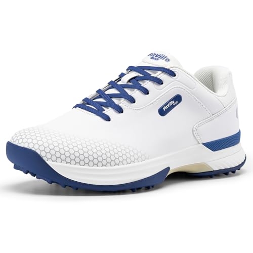 FitVille Extra Wide Mens Golf Shoes Professional Outdoor...