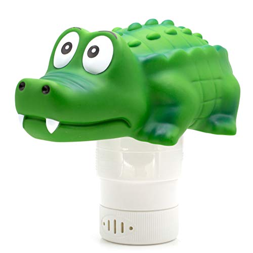 WWD POOL Premium Animal Floating Pool Chlorine Dispenser for Chemical Tablets Fits 3"