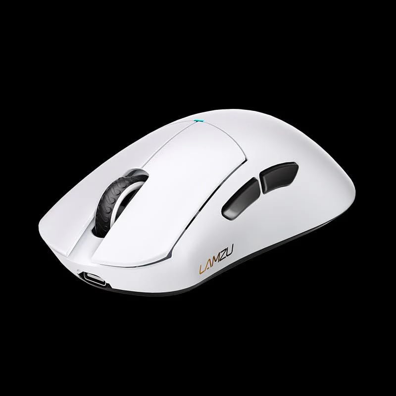 Amazon | LAMZU PARO ゲーミングマウス 8K対応 (Polar White) | ノー
