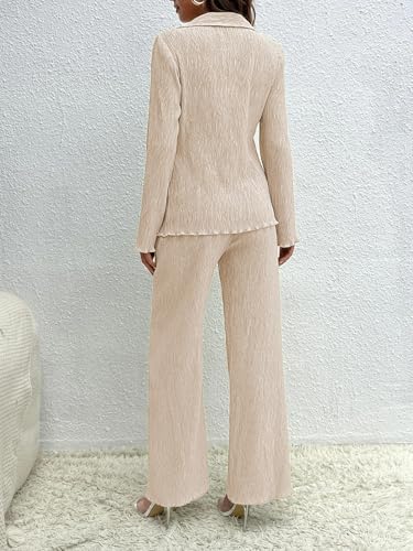 Image of GRECIILOOKS Co ord Set Women Stylish | Dress for Woman | Women's Summer Cord Set | Trendy Poly Cotton Pajama Set | Full Sleeve Beach & Resort Outfits