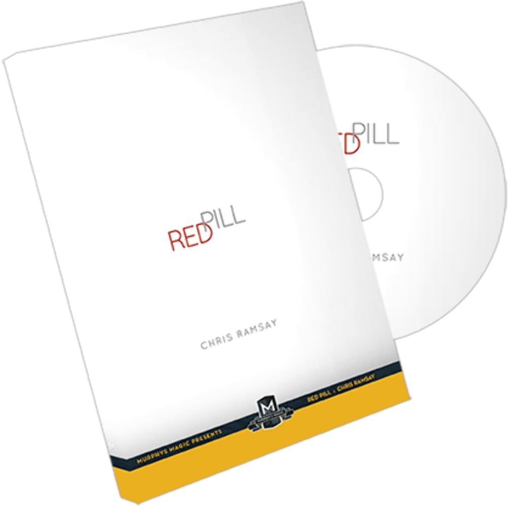 Red Pill (DVD and Gimmick) by Chris Ramsay, Magic Trick, Beginner, Card Trick, Street Magic