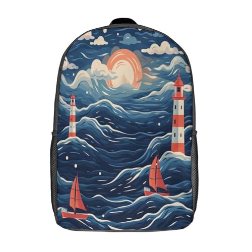 Sac à dos pour enfant Lighthouse 17inch parfait pour l'école et le voyage