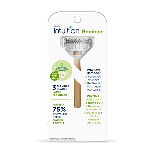 Schick Intuition Bamboo Disposable Razors For Women, 3Ct #TOP6