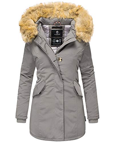 Preisvergleich Produktbild Marikoo Karmaa Damen Winter Jacke Stepp Parka Mantel Winterjacke warm gefüttert
