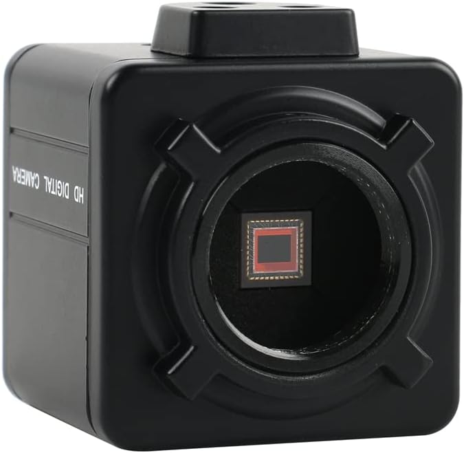 800TVL 1/3 Electronic Digital Microscope Camera BNC Colorful Industrail CCD Camera Compatible with Phone PCB Solering Repair Inspection