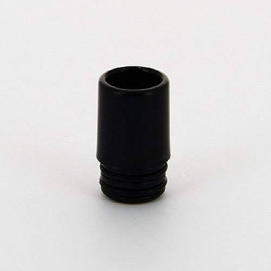 Lot de 5 Drip Tip Ego Aio Noir 510 sans tabac sans nicotine