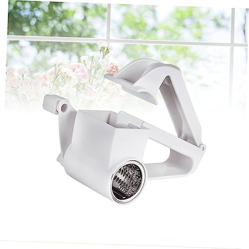 Rallador Giratorio Multifuncional de Plástico Blanco miniatura 4