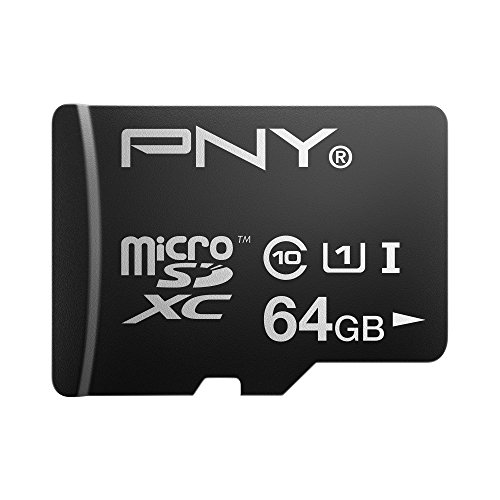PNY Turbo Performance 32GB High Speed MicroSDHC Class 10 UHS-1 Up to 90MB/sec Flash Card - P-SDU32GU190-GE (OLD MODEL)
