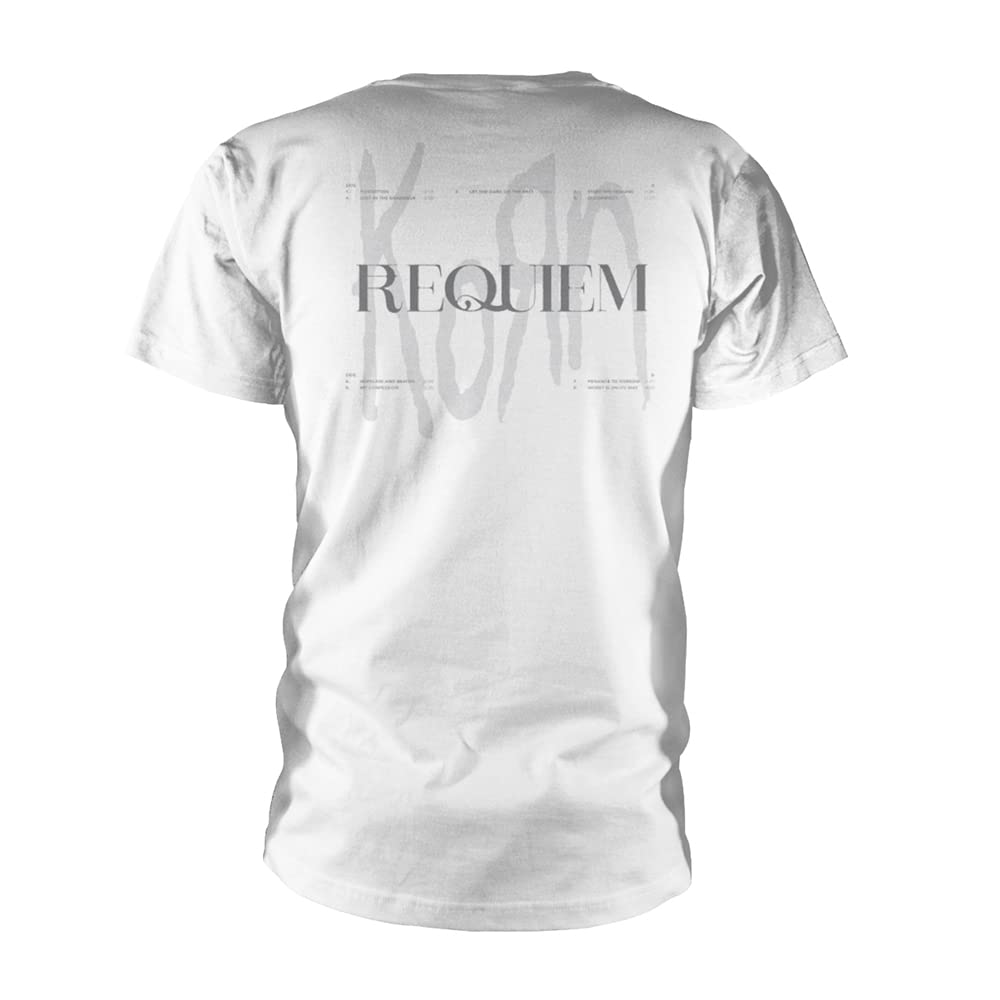 Rock Off Korn Requiem - Twins Pocket Oficial Camiseta para Hombre (Small)