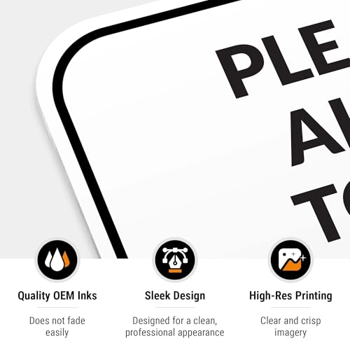 Image of Package Delivery Sign, Delivery Instructions Deliver All Package to Back Door Left Arrow Sign, 12x18 Inches, Rust Free .063 Aluminum, Fade Resistant, Made in USA