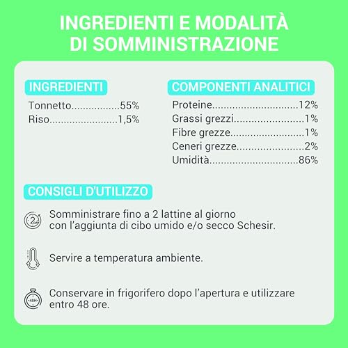 Schesir, Thunfischfilets in Gelee, ergänzendes Nassfutter für Katzen, Originalrezept, 100% natürlich, 12 Beutel à 70 g