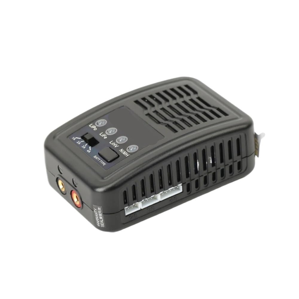Compatibile con SKYRC Caricabatterie Bilanciato e450 LiPo NiMH AC 110-240V | supporta LiPo LiFe LiHV 2S-4S,NiMH 6S-8S,ingresso AC tensione larga,caricabatterie multi chimica(EU plug)