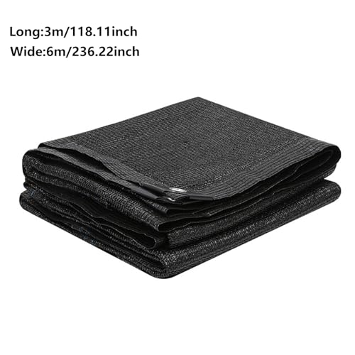 Montesy Black Shade Cloth Greenhouse Covers With Reinforced Grommets For Yard Patios Plant Protections