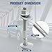 2 Pcs Car Camber Adjusting Eccentric Bolts Fits for 2010-2019 Volkswagen SportWagen Lockout Kit Suspension Control Arm Repair Bolts Replacement for 1K0501387D,1K0501385A,1K0501387C