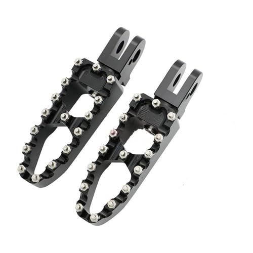 Repose-pieds noirs rechange Triumph Bonneville T100 Thruxton Scrambler sans jeu