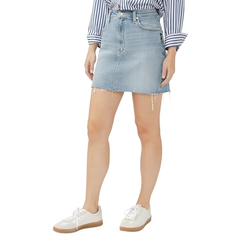Silver Jeans Co. Women's Denim Mini Skirt2