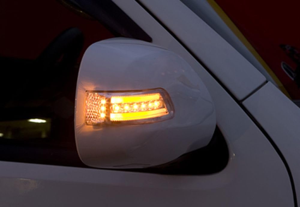 Amazon | トムス(Tom's) LEDドアミラーウインカー ハイエース 素地 BL