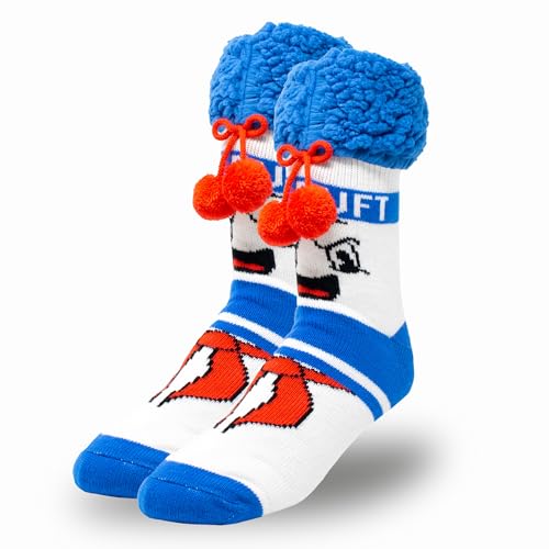 Image of Ripple Junction Ghostbusters Adult Movie Soft Sherpa Crew Sleep Socks