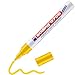 Produktbild edding 8750 Industrie Lackmarker - gelb - 1 Stift - Rundspitze 2-4 mm - Lackstift zum Beschriften von staubigen, leicht öligen Oberflächen, Reifen, Metall, Glas und Holz - permanent, wasserfest