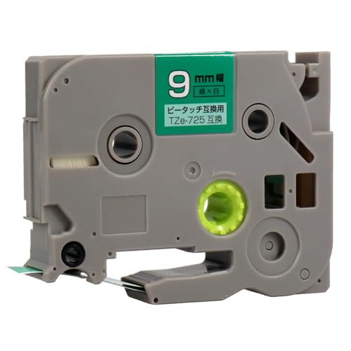 �y�G�R�X���z�u���U�[�p �s�[�^�b�`�݊� TZe-725 ��/������ 9mm(�e�[�v��) 1�� TZe�e�[�v�݊� ���x�����C�^�[ P-TOUCH CUBE �s�[�^�b�`�L���[�u�Ή�