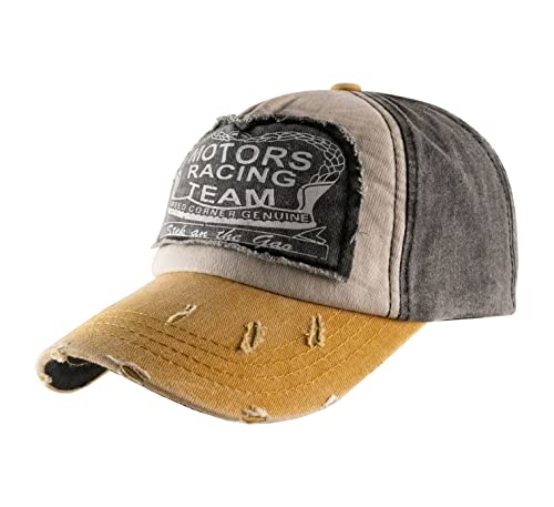 Casquette baseball femme racing ajustement parfait contre le vent
