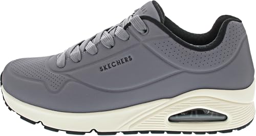 Skechers Uno Stand on Air Homme Gris soulage les pieds sensibles