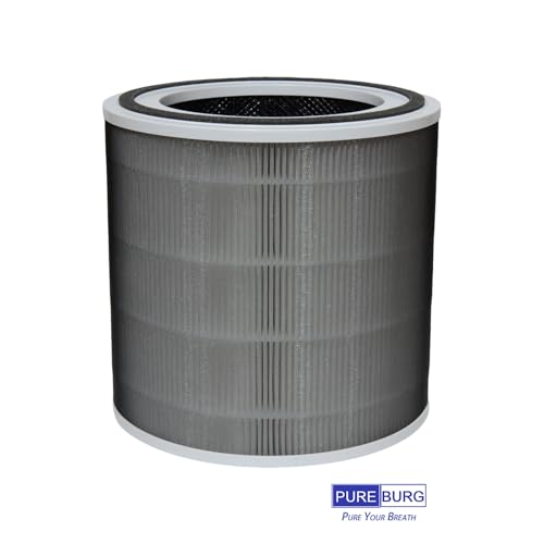 Filtre HEPA Honeywell HPA6000 PUREBURG capture poussière et charbon actif 2en1 - 4