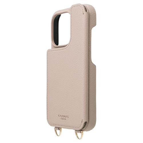 GRAMAS COLORS "Mou" PU���U�[ �V�����_�[�X�g���b�v�P�[�X for iPhone 15 Pro