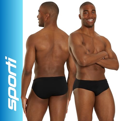 Sporti Boy's Swim Briefs Hydrolast Technology, Quick Dry, UPF 50+ Sun Protection, Adjustable Drawstring for Comfortable Fit3