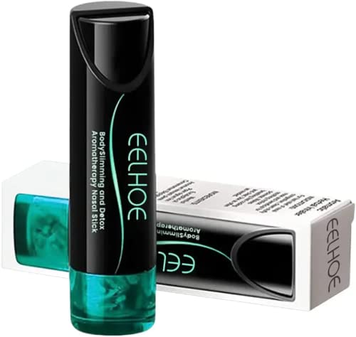 K.KIECHEL Bâton nasal d'aromathérapie amincissant et détoxifiant pour le corps, parfums rafraîchissants Breathe Stick,100%naturel et bio Aromathérapie Detox Breathe Stick (1PCS) Cover