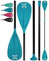 ZLX Sup Paddel 167-208cm,3 oder 4 Abnehmbaren Teilen,Verstellbares paddel für Stand-up Paddling mit Glasfaser Blade Perfekt für Surfen und Wassersport Vergnügen,kajak paddel,Stand Up Paddle Zubehör