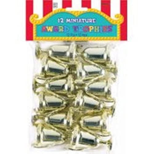 Amscan 12 Miniature Award Trophies, Party Favor #TOP1