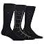 Dashed Windowpane Black (3 Pairs)