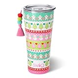 Swig Life Vaso aislado de 32 onzas, taza de café aislada reutilizable con tapa