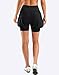 Women's Mountain Bike Shorts 4D Padded Cycling Riding Road Biking Bicycle Biker Cycle Padding UPF 50+ Shorts for Women Zipper Pockets(Black,M)