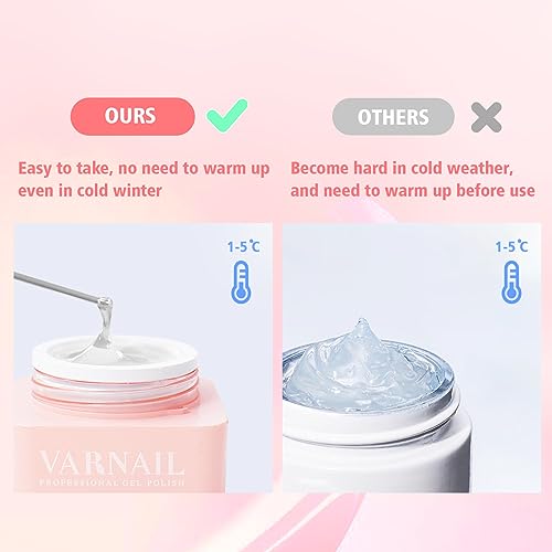 VARNAIL Solid Nail Glue Gel for Tips and Decor #TOP1