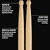 Meinl Stick & Brush Drumsticks, Luke Holland Signature — American Hickory with Round Shape Wood Tip — MADE IN GERMANY (SB600) #3