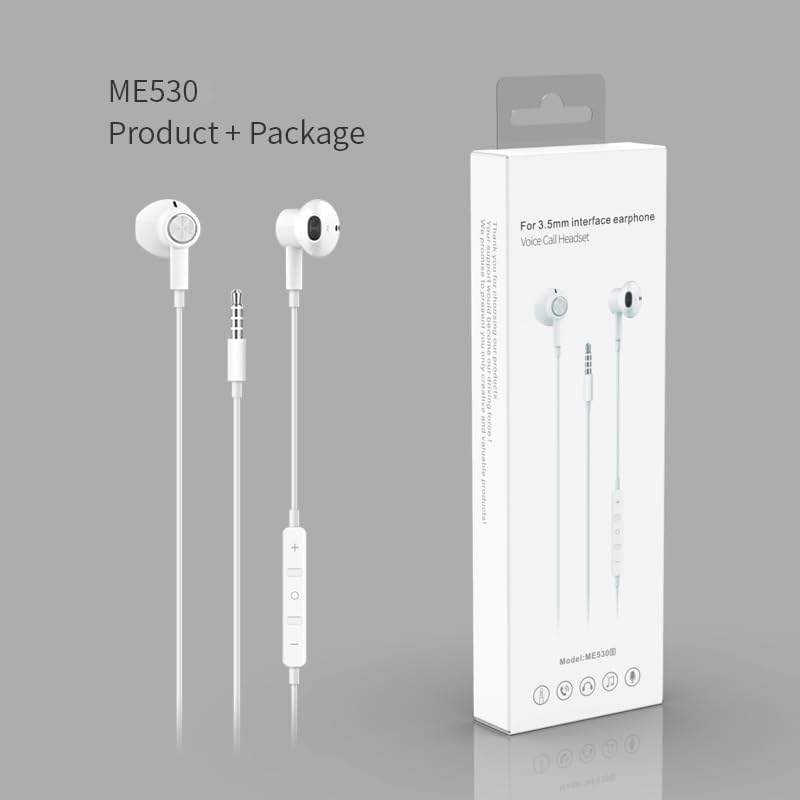 Miniatura 10 de Hi-Res - Auriculares intrauditivos con aislamiento de ruido, auriculares con cable con micrófono para iPhone, iPod, iPad, MP3, Huawei, Samsung,