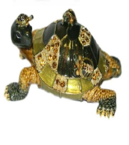 Arora Designs Turtle Family Jeweled Box Set